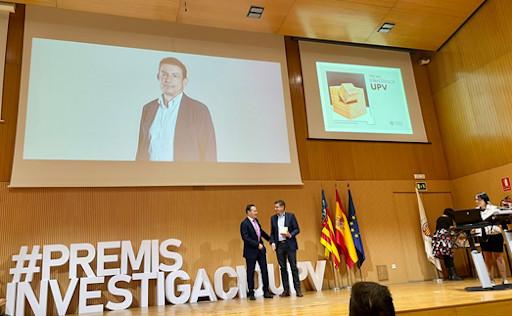 Mariano Alcañiz wins with the Outstanding Research Achievement at the UPV Innovation Awards 2023